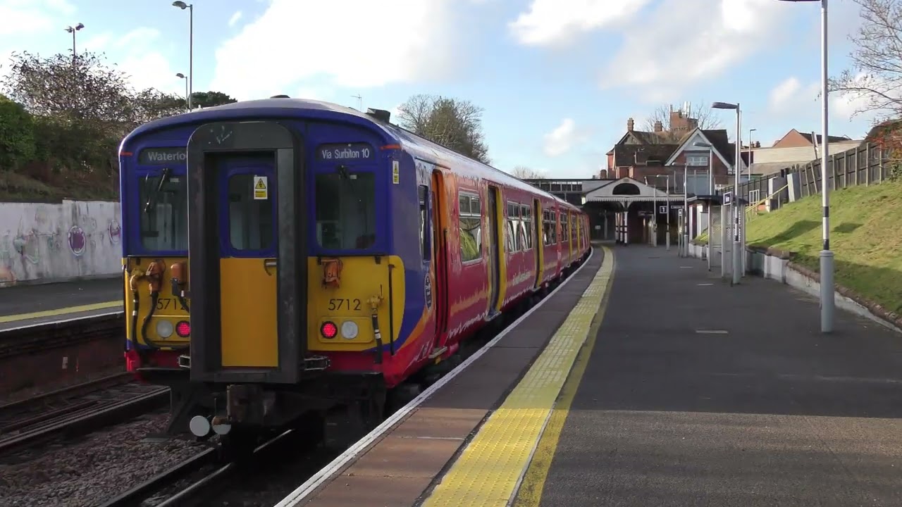 455712 & 455717 make the fleet's FINAL appearance at Branksome (20/12/25)
