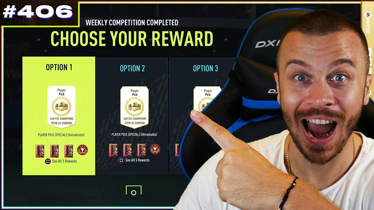 FIFA 22 MY RANK 1 ELITE DIVISION RIVALS REWARDS in ULTIMATE TEAM!