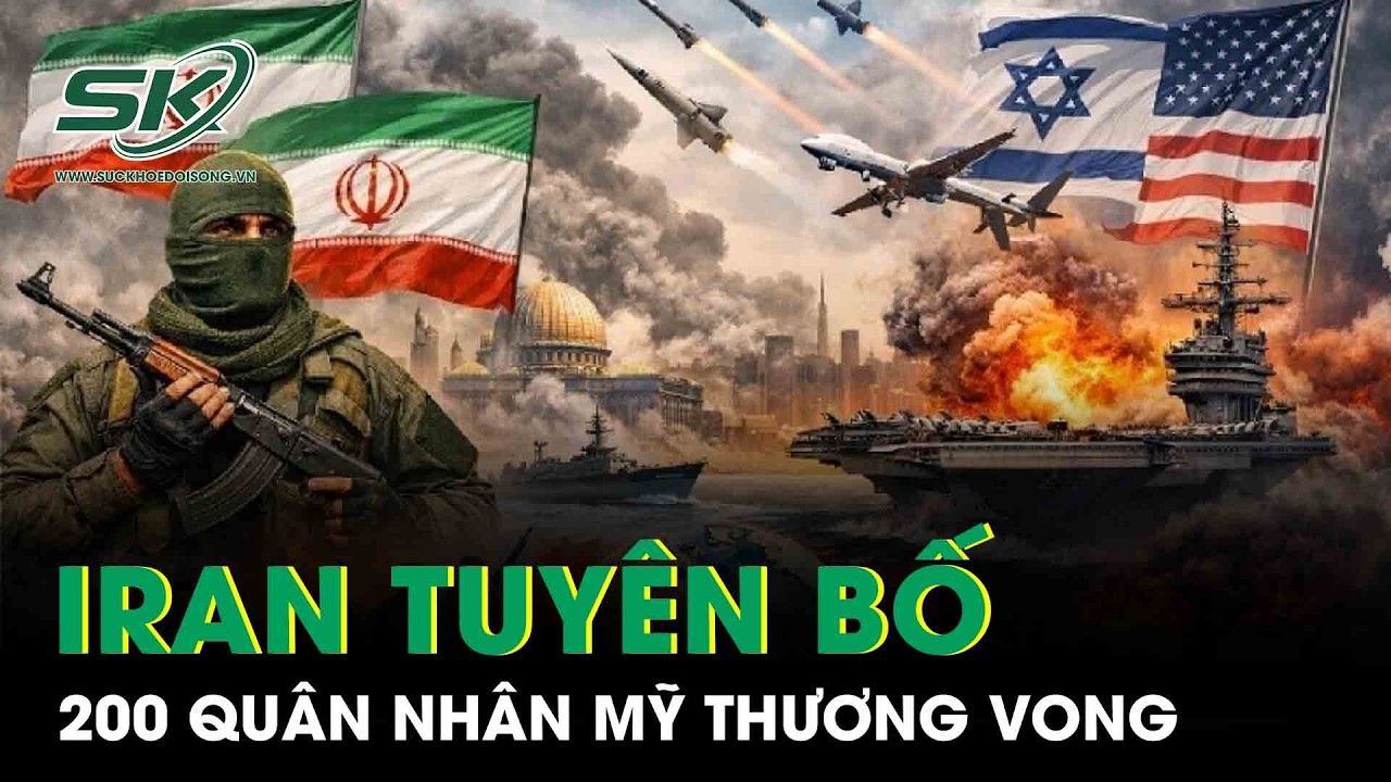“Mưa tên lửa” Iran trút xuống loạt căn cứ Trung Đông, 200 quân nhân Mỹ thương vong