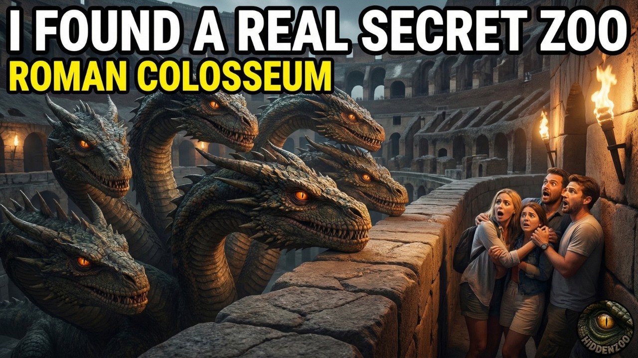 I Found A REAL Secret Zoo Under The Roman Colosseum 🏛️ | POV Visit