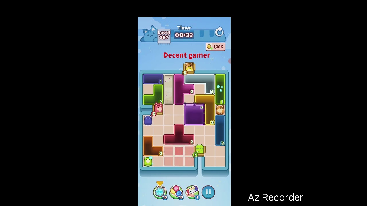 Drop the cat level 287 Walkthrough solution 