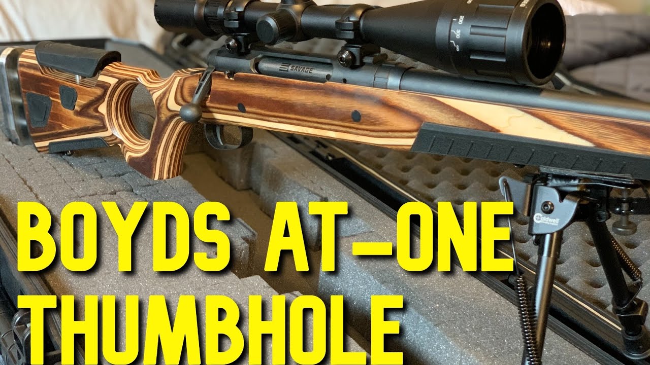 Boyd's At-One Thumbhole | Savage Axis Build