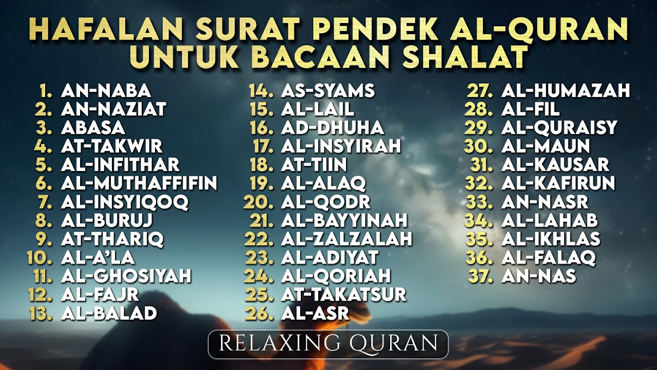Bacaan Al Qur’an, Murotal Juz 30 Paling Menyentuh Hati - KHALEED TAWALBA
