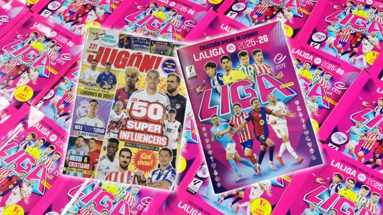 ⚽ ¡Consigo el ALBÚM de LALIGA 2026! 🚨 REVISTA JUGÓN 221 🚨