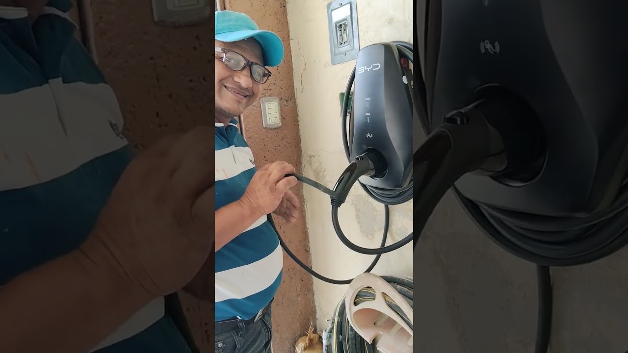 Instalación de central de carga BYD, # 2 parte.