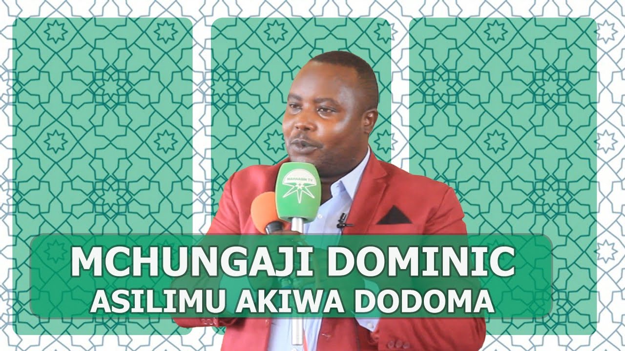 MCHUNGAJI DOMINIC  AJIUNGA RASMI NA DINI YA UISLAMU ANENA  HAYA MBELE YA DKT. SULE NA WAISLAMU