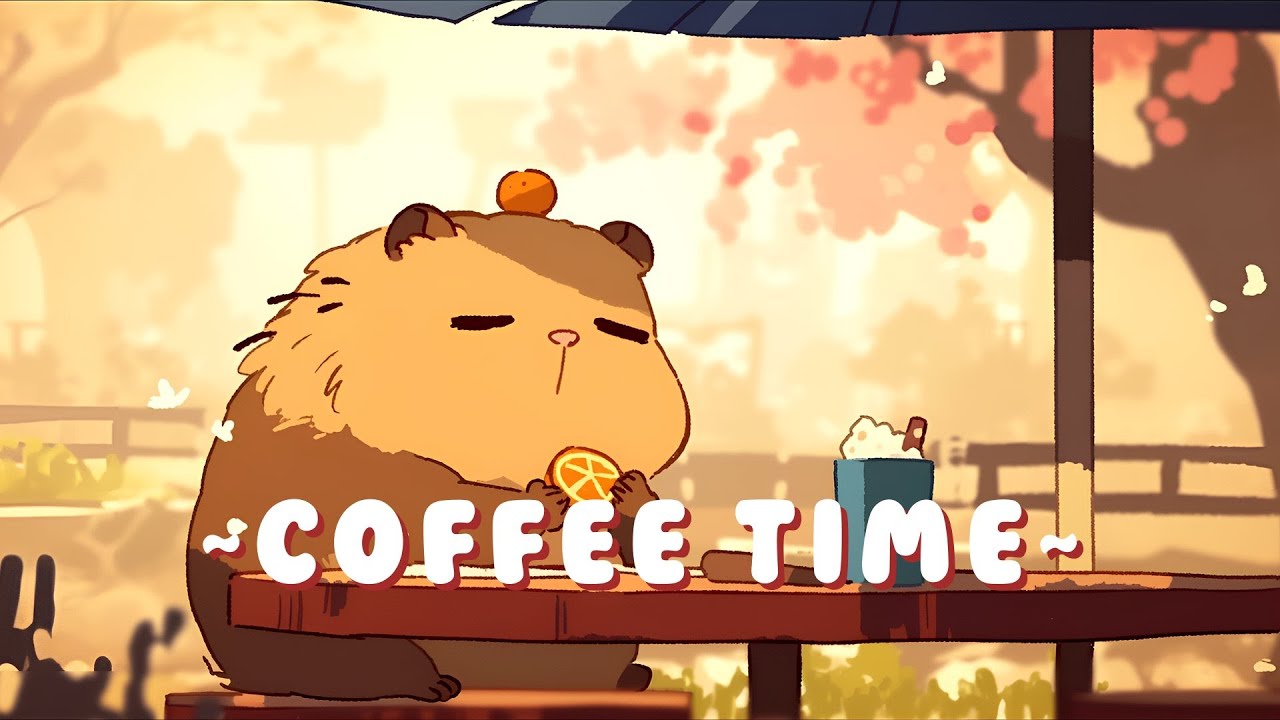 Capybara Beat Station - Chill Beats to Help You Relax ~ Zen Moments ~ 🎵 💫