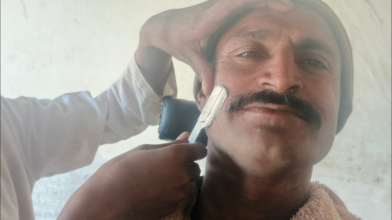ASMR fast shave old man | relaxing Sounds | aggressive and stress relief (part 1)ASMR) boos