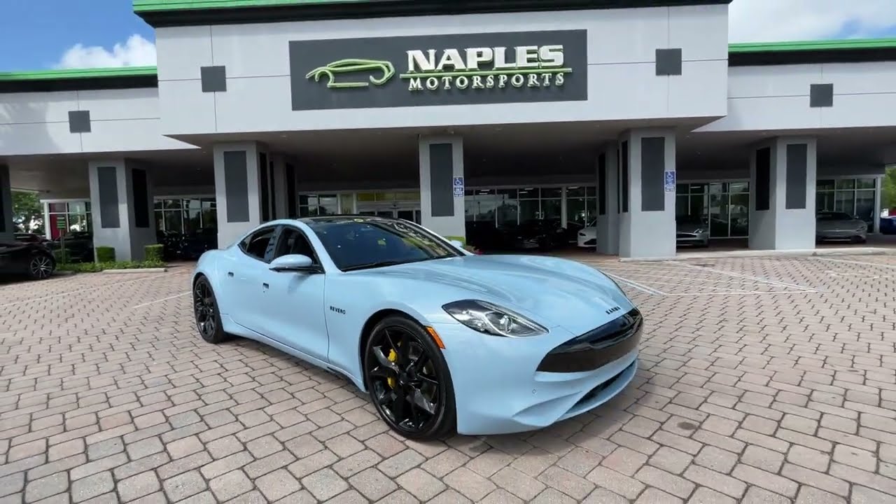 2025 Karma Revero in Blue over Black Interior