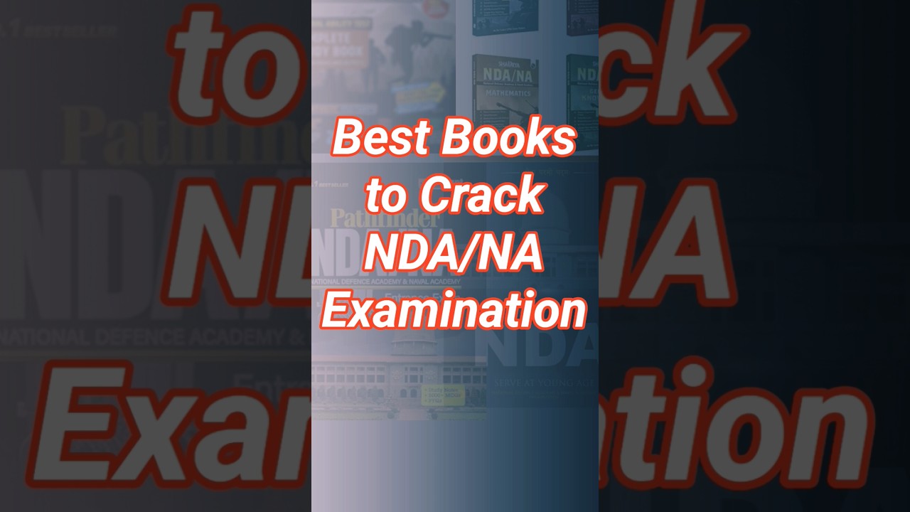 Best Books to Crack NDA/NA Examination Nda/Na Book review link in Description