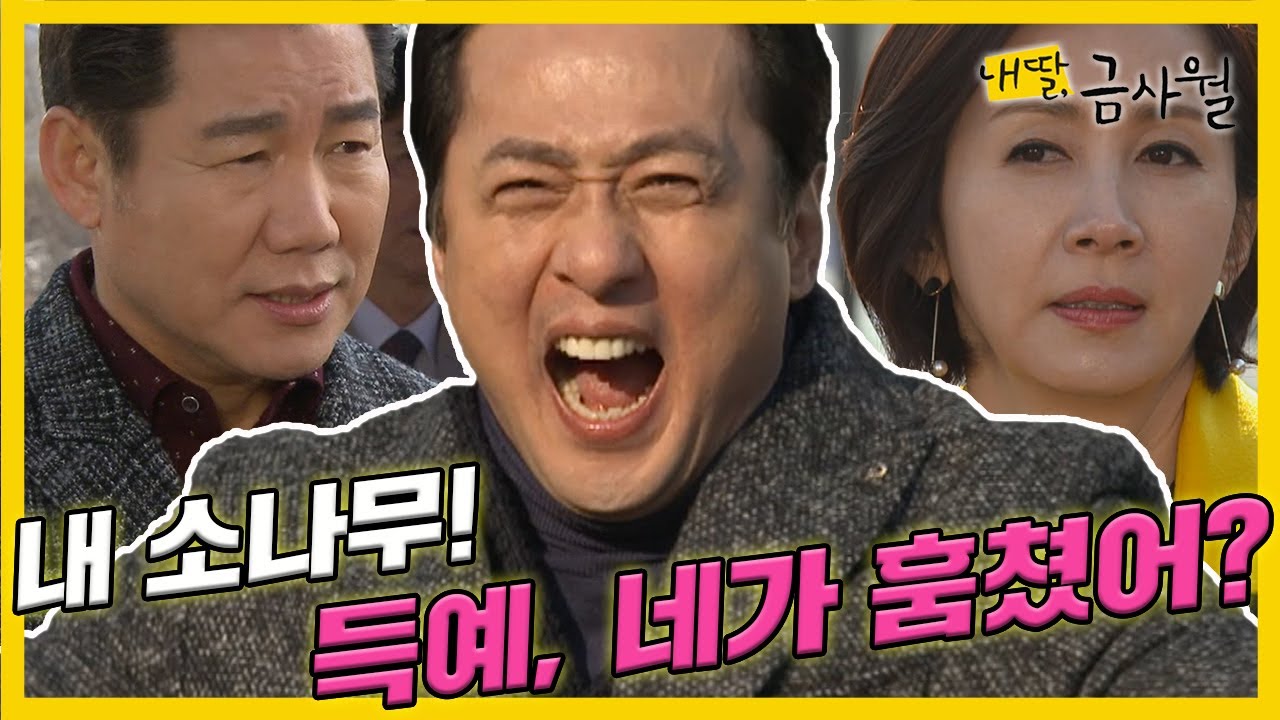 [내 딸, 금사월] 전인화는 🌲소나무로 재기를 꿈꾸는 손창민에게 👿복수하기 위해 소나무 🚛트럭을 바꿔치기 하는데...MBC160207방송