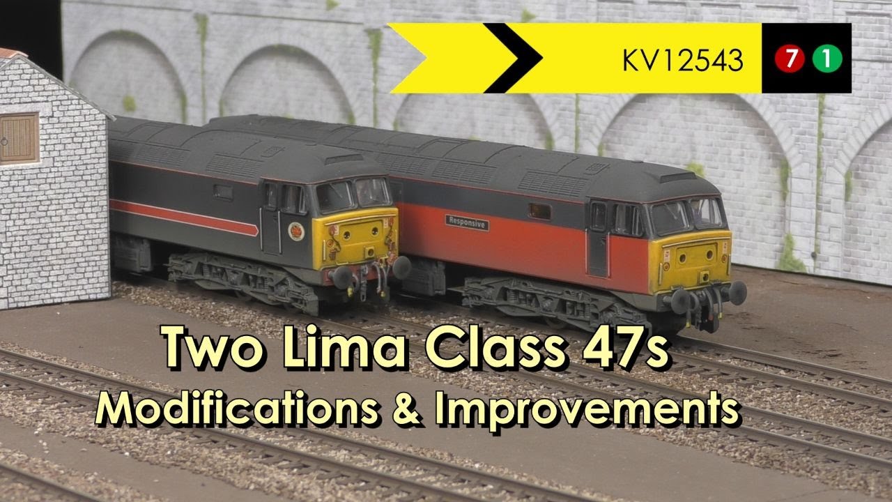 Modifications and improvements to 2 Lima Class 47s