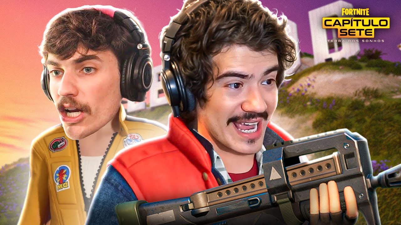 ZERO JOGANDO O NOVO CAPITULO 7 DE FORTNITE COM OS AMIGOS