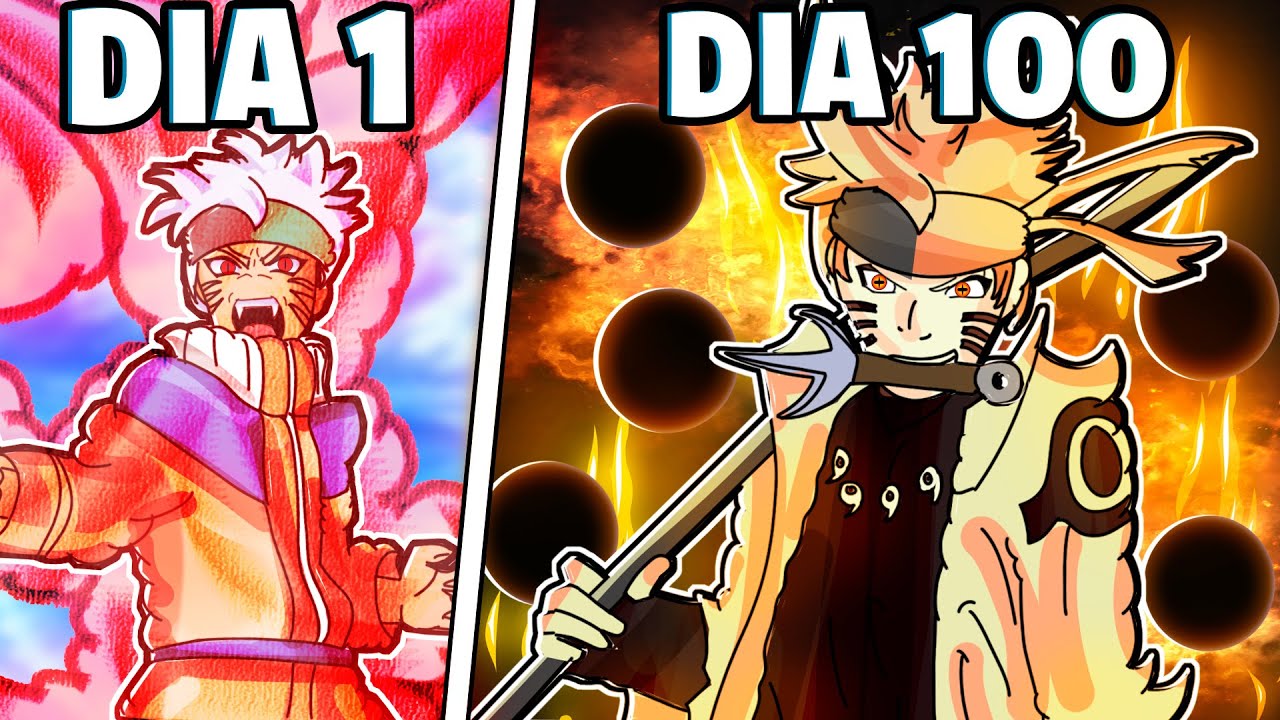 SOBREVIVI 100 DIAS como JINCHUURIKI no MINECRAFT O FILME