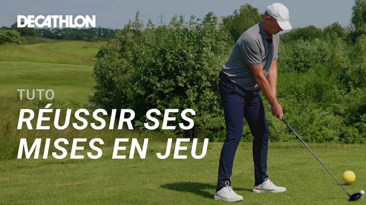 TUTO GOLF - Comment r&eacute;ussir ses mises en jeu ? (Tactique / Confirm&eacute;) 🏌🏻&zwj;♂️ I Decathlon