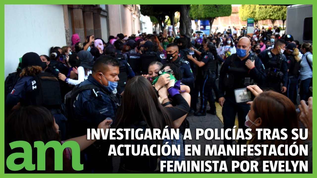 Marcha de justicia por Evelyn termina en represión y la detención de 22 manifestantes