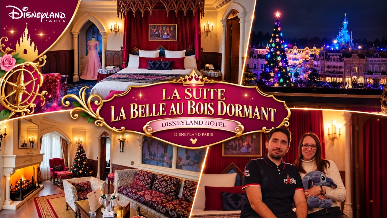 SUITE LA BELLE AU BOIS DORMANT DISNEYLAND HOTEL DISNEYLAND PARIS - SUITE COTE PARC