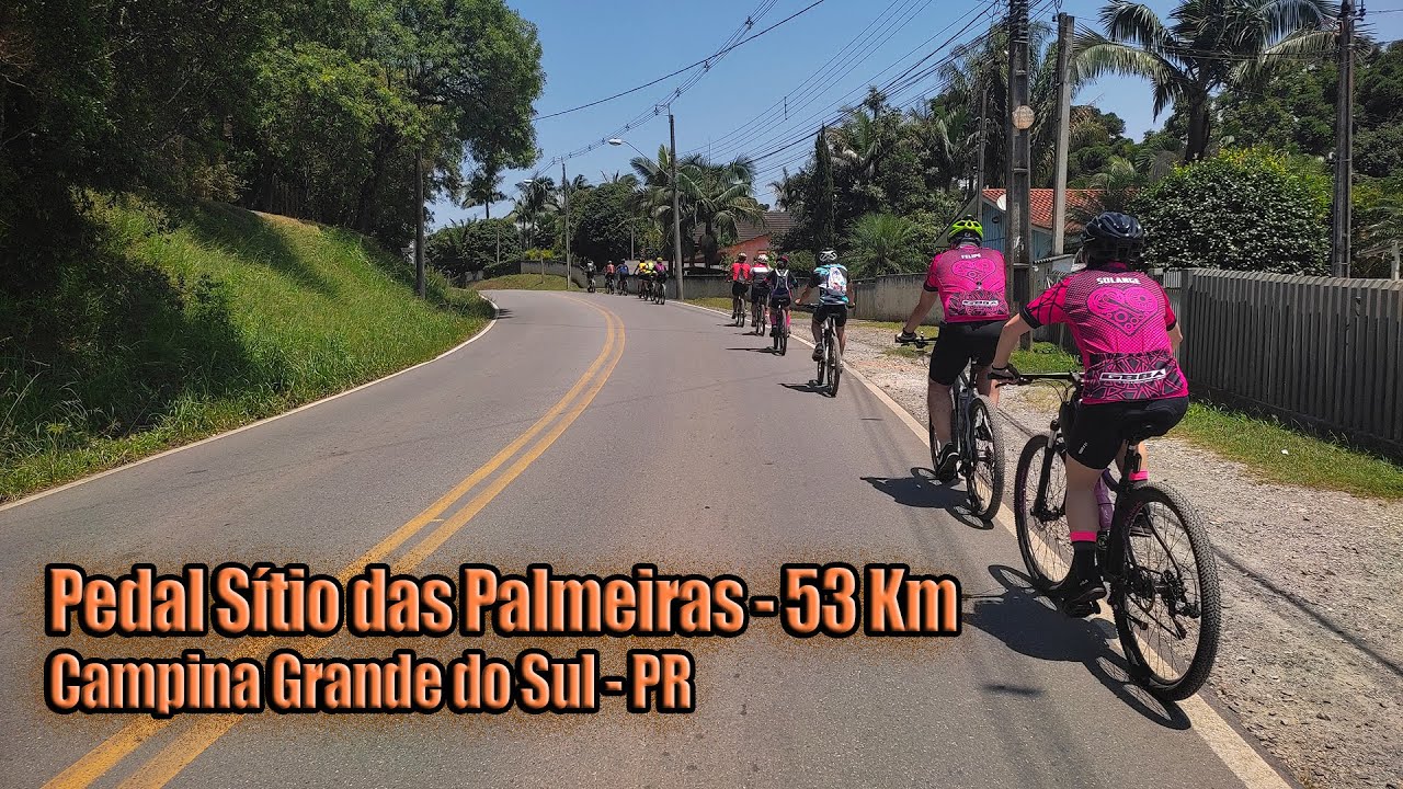 Pedal Sítio das Palmeiras - 53 Km