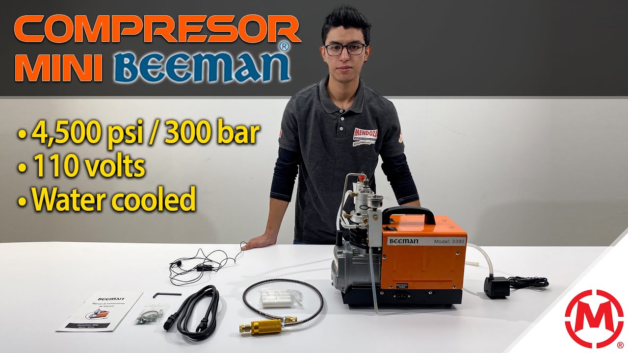 COMPRESOR DE AIRE PCP 4500PSI / 300BAR BEEMAN