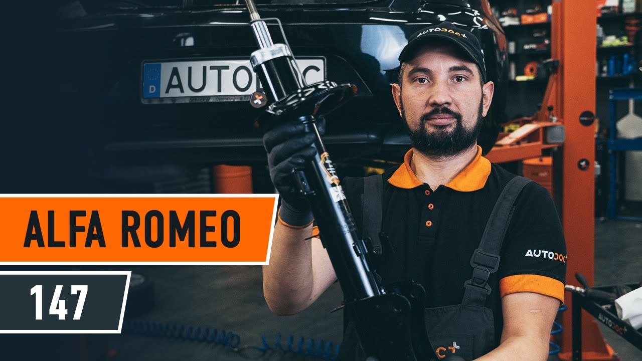 Comment remplacer une jambe de force arrière sur ALFA ROMEO 147 (937) [TUTORIEL AUTODOC]