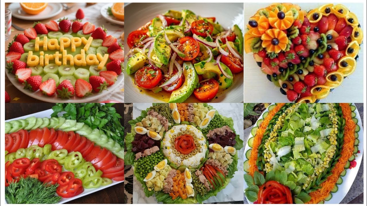 The most trending salad decorations ideas/tasty and salad decorations ideas#viralvideo #viral 