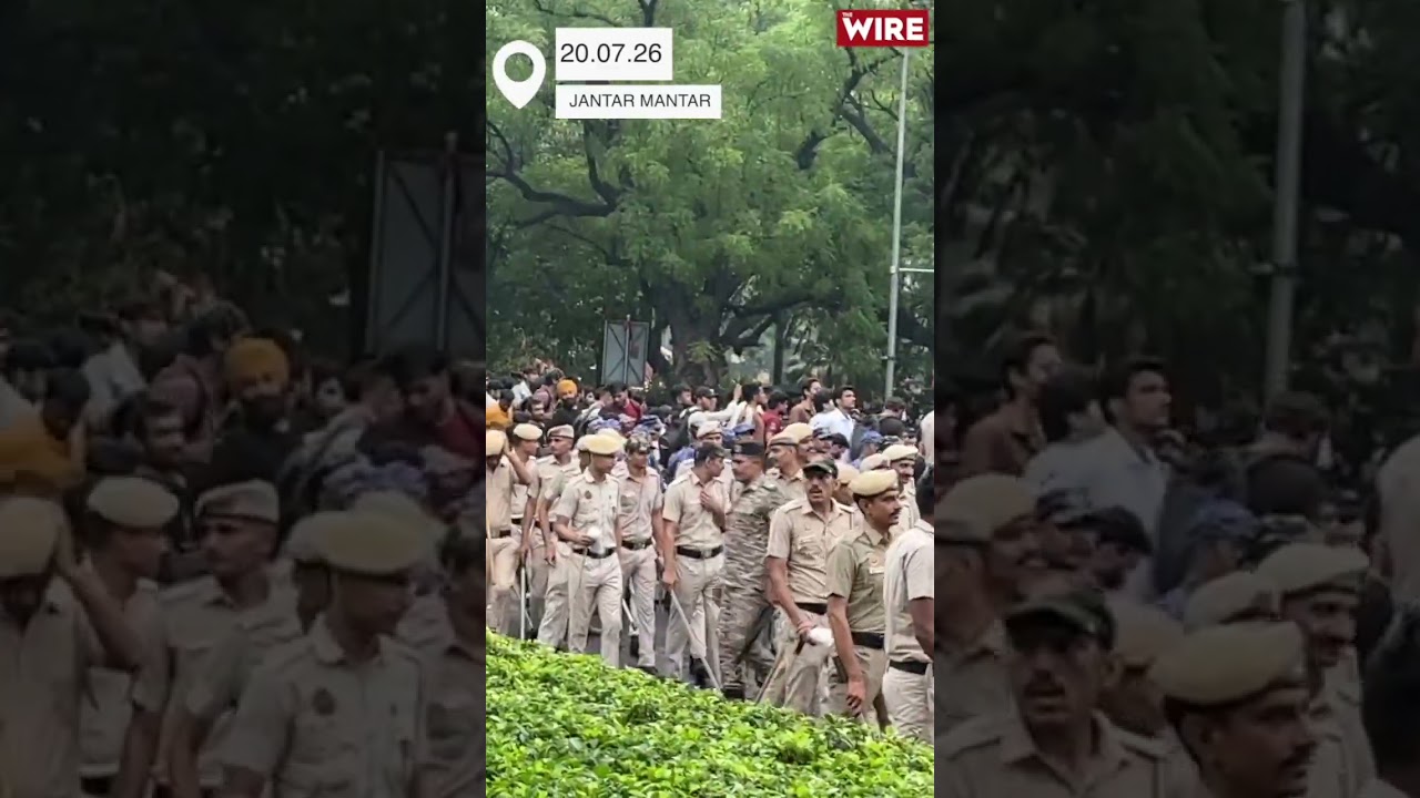 Thousands Reach Sansad Marg for CJP Protest