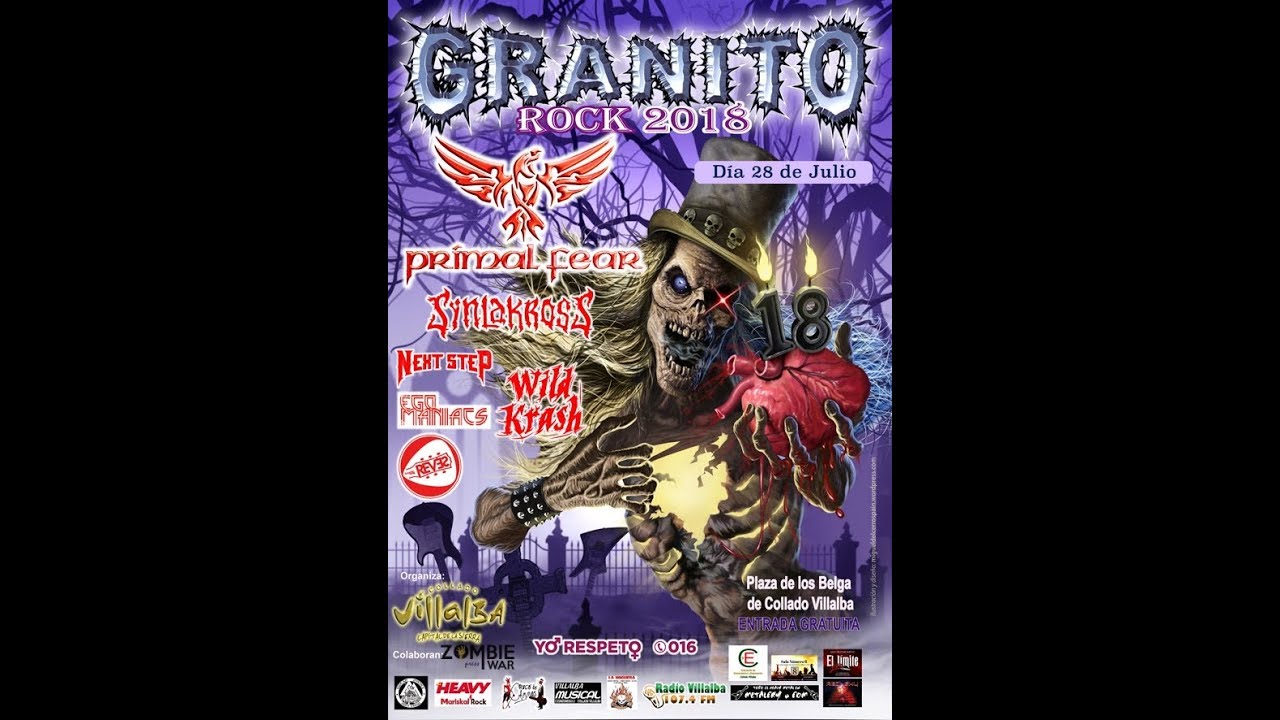 GRANITO ROCK SABADO 28-07-2018 PRIMAL FEAR
