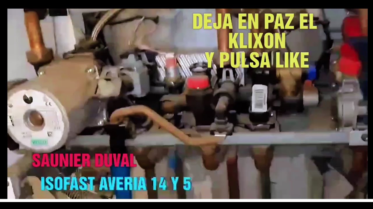 Caldera Saunier Duval 14 y 5 modelo Isofast se para después de la ducha