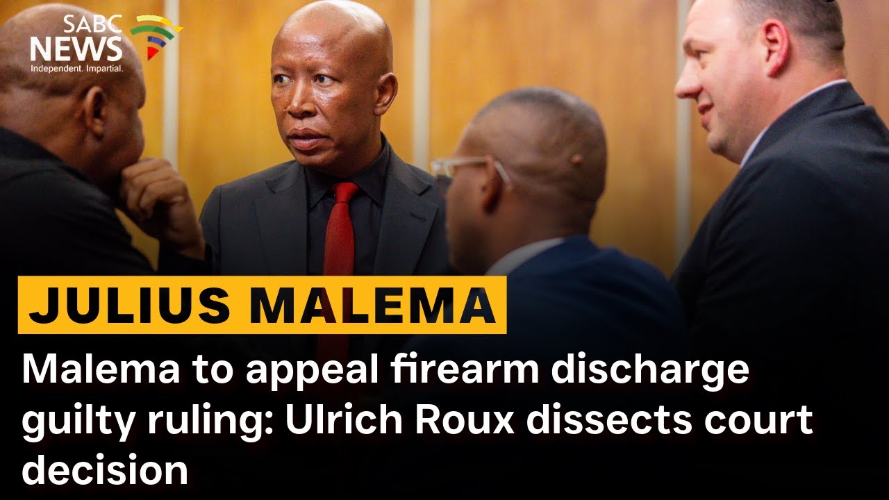 Malema to appeal firearm discharge guilty ruling: Ulrich Roux dissects court decision