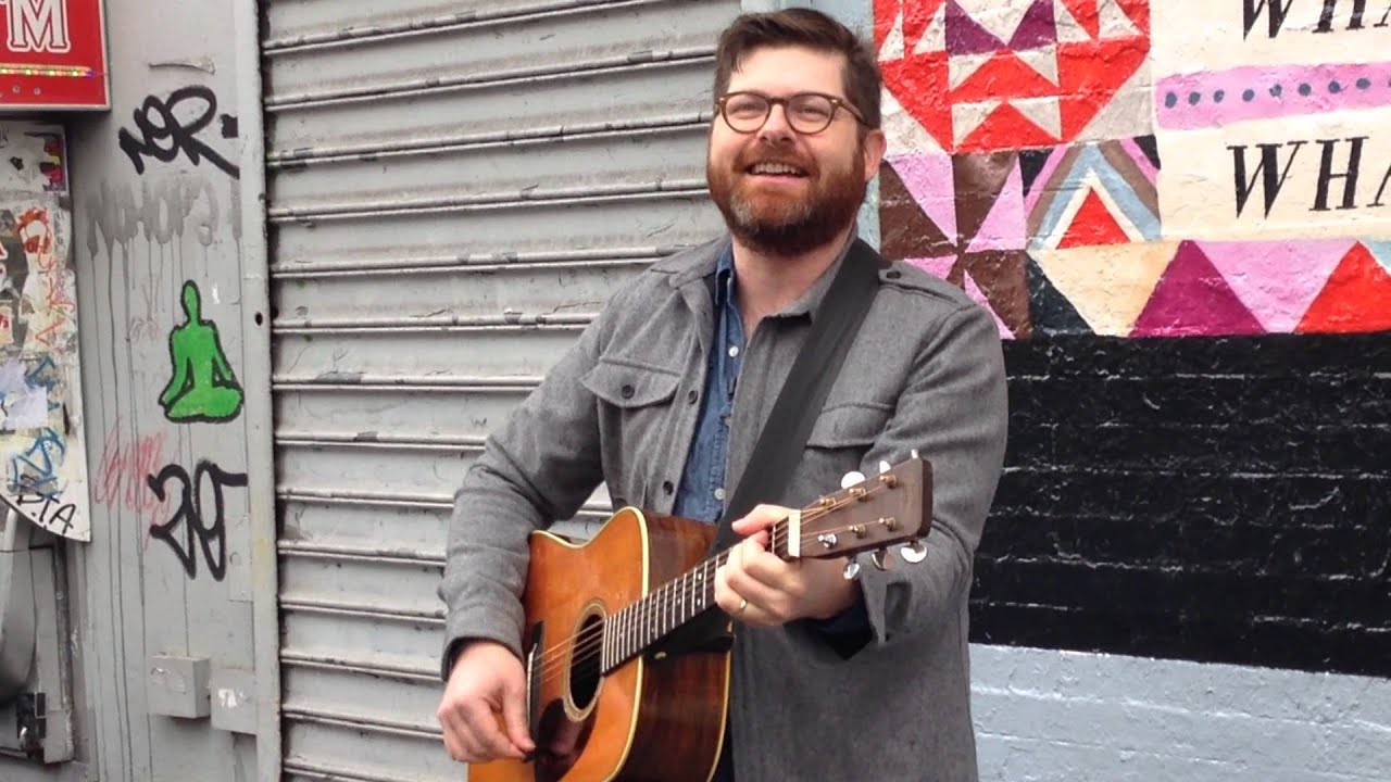 'The Crane Wife' -- Colin Meloy (the Decemberists) Busking In Brooklyn