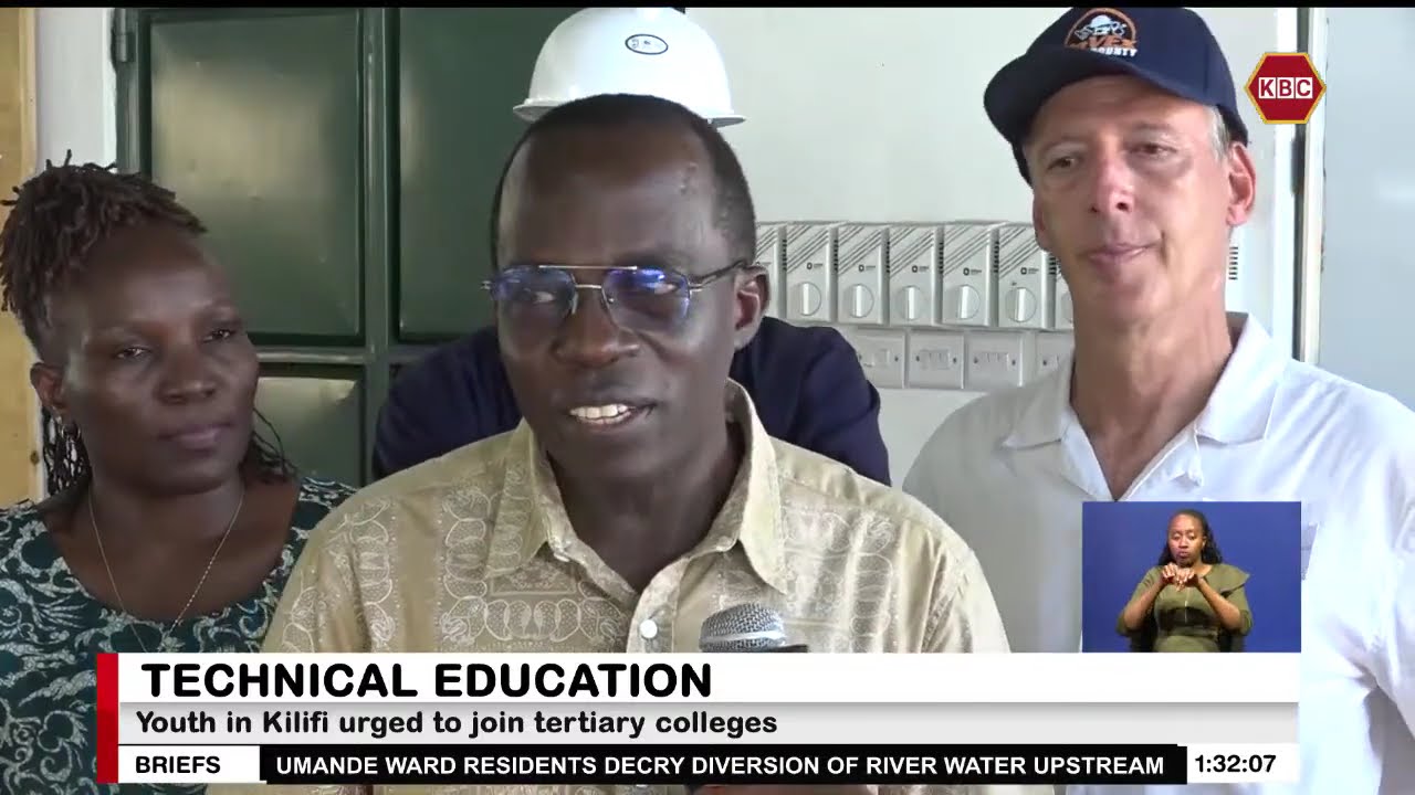 Youth in Kilifi urged to join tertiary colleges