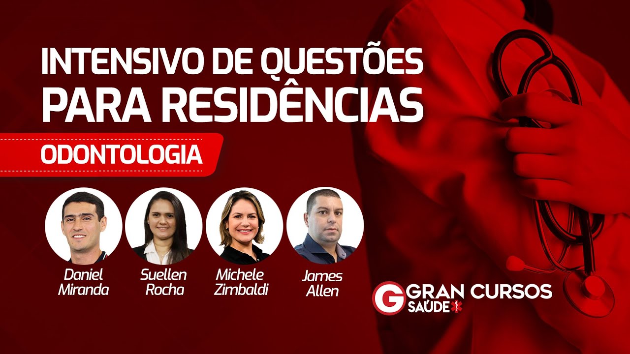 Intensivo de Questões para Residências (Odontologia) – Endodontia: Alterações pulpares