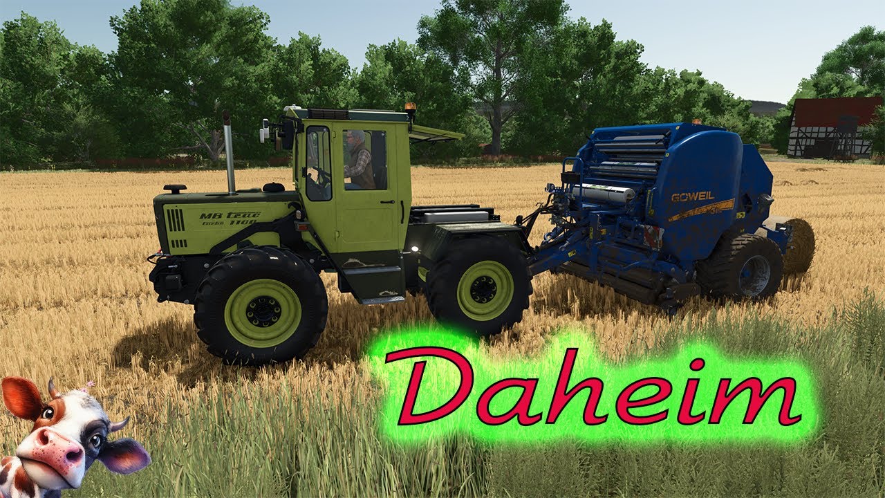 LS25 / Daheim # 5 Ballen pressen !!