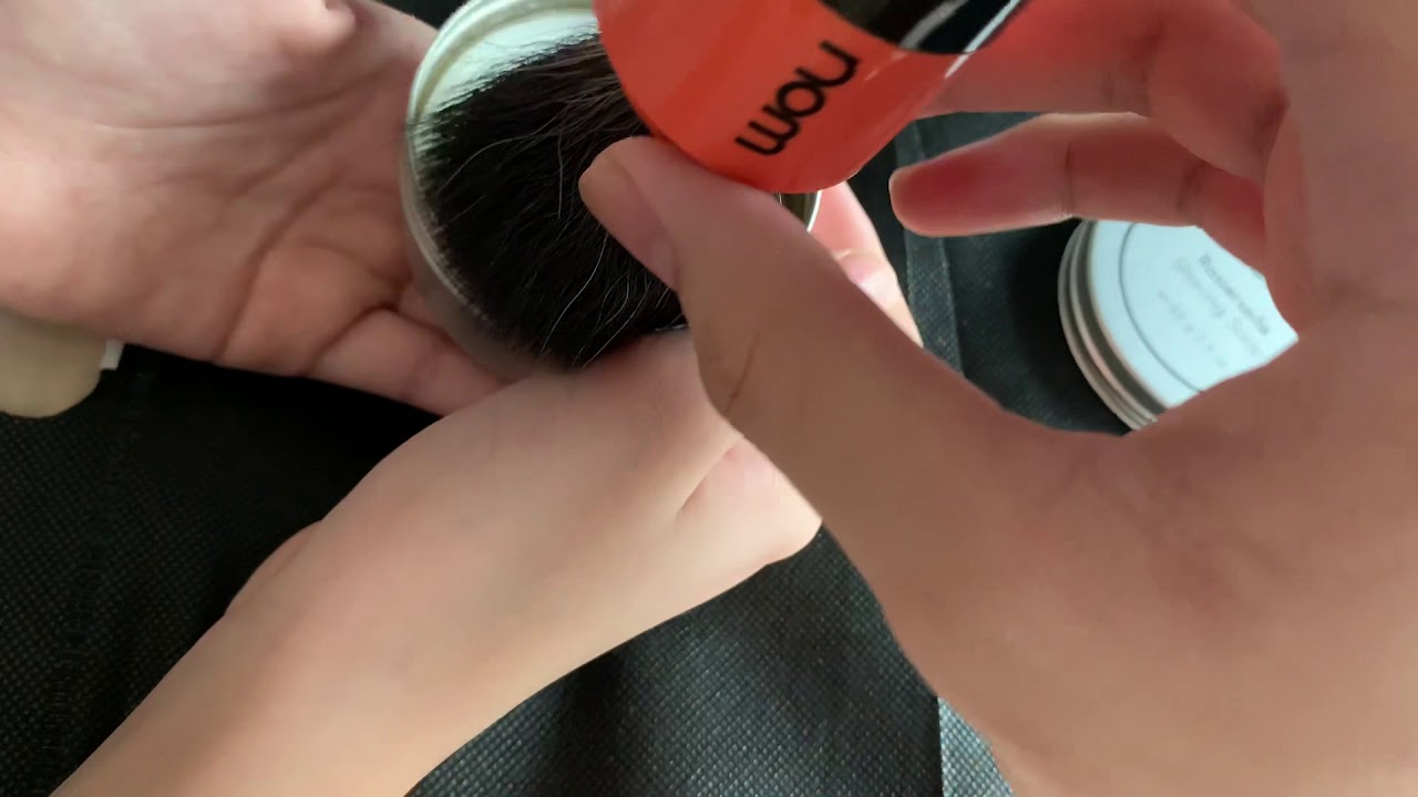 NOM Shaving Brush and Aloe Vera Shaving Soap | Unboxing/First Impressions