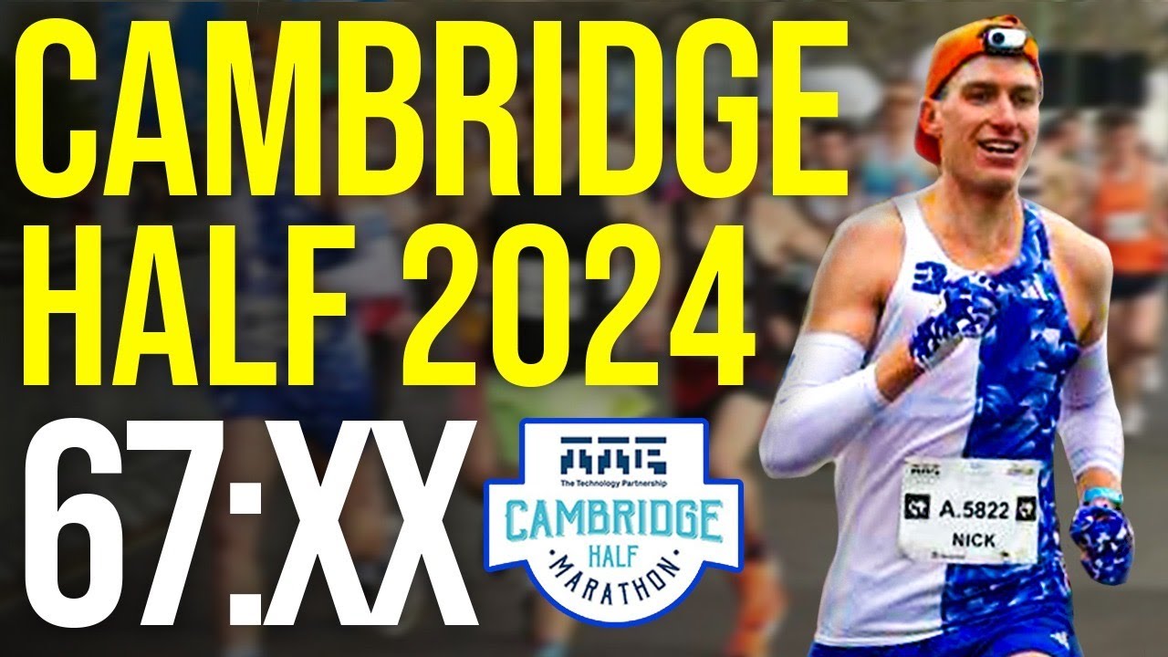 CAMBRIDGE HALF 2024. WOW THAT PACK WAS QUCK! COME RUN WITH ME!