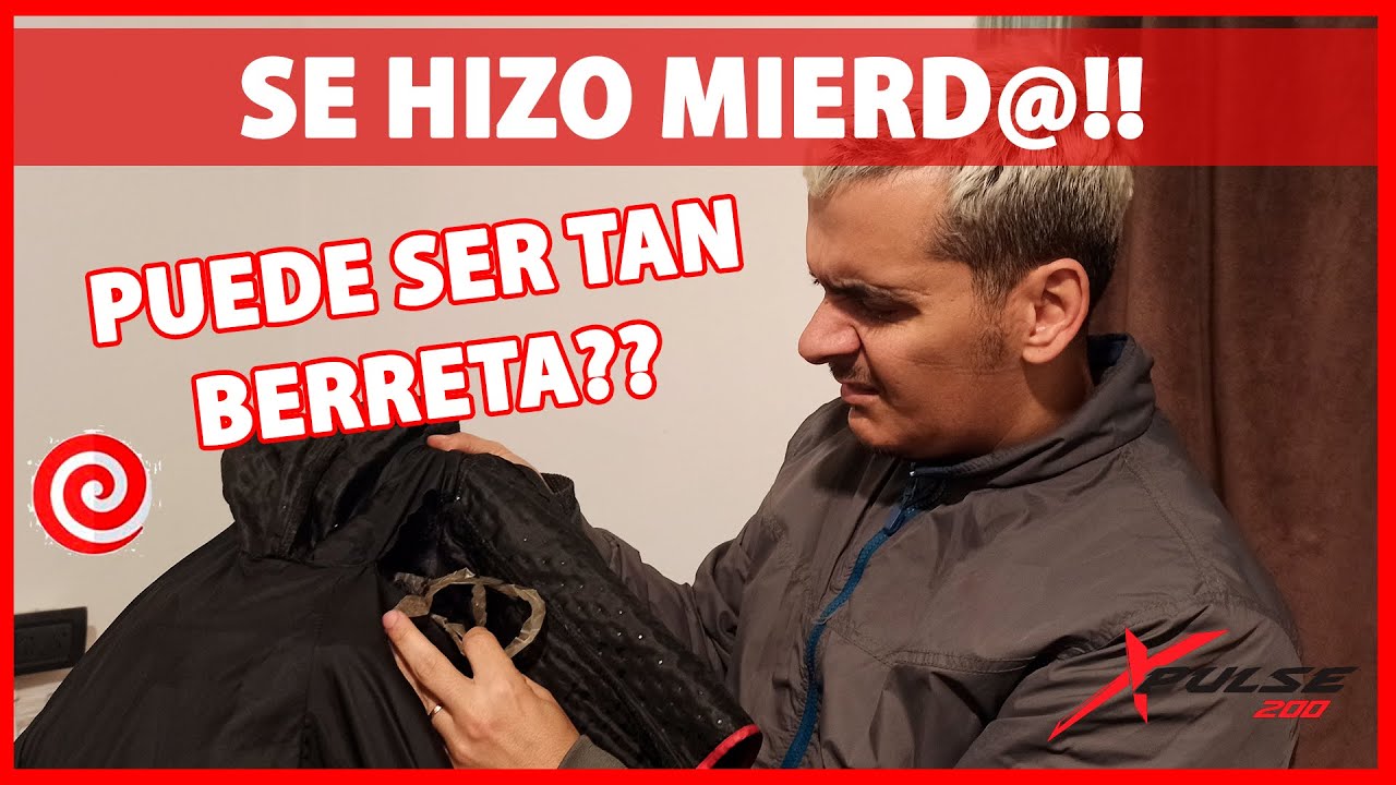 Campera DESTRUIDA 😱 Charla y reclamo a Motorman | Hero Xpulse 200 onboard 🏍