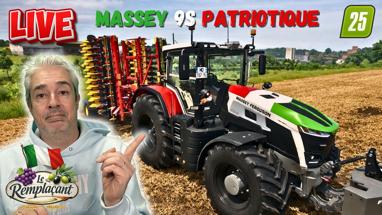 🔴 🚜 ON VA VOIR CE QU'IL VAUT ! - Le Remplaçant - FS25 - LIVE 3