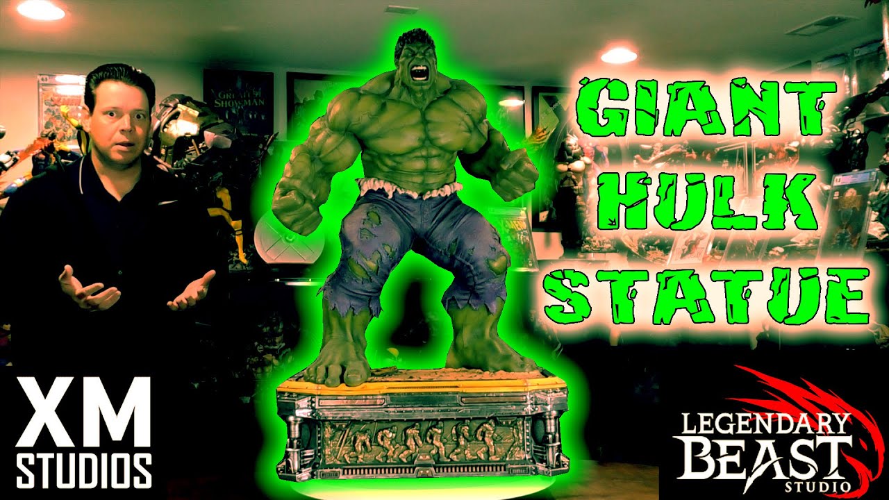 BIGGEST Incredible HULK Statue EVER!? XM & Legendary Beast Studios Review