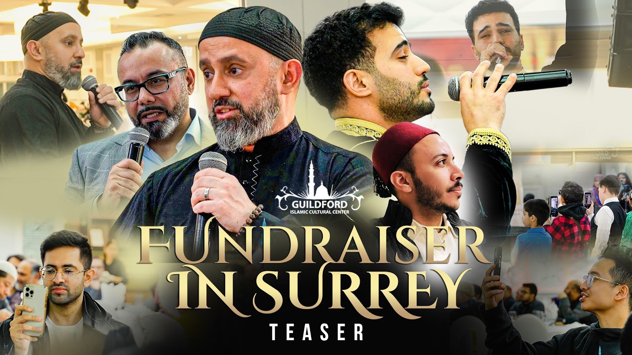 GICC Funrdaiser with Imam Khalid Latif & Mohammed Tarek in Surrey