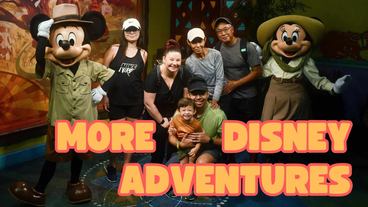 Celebrating Grandpa's Birthday at ANIMAL KINGDOM & MAGIC KINGDOM