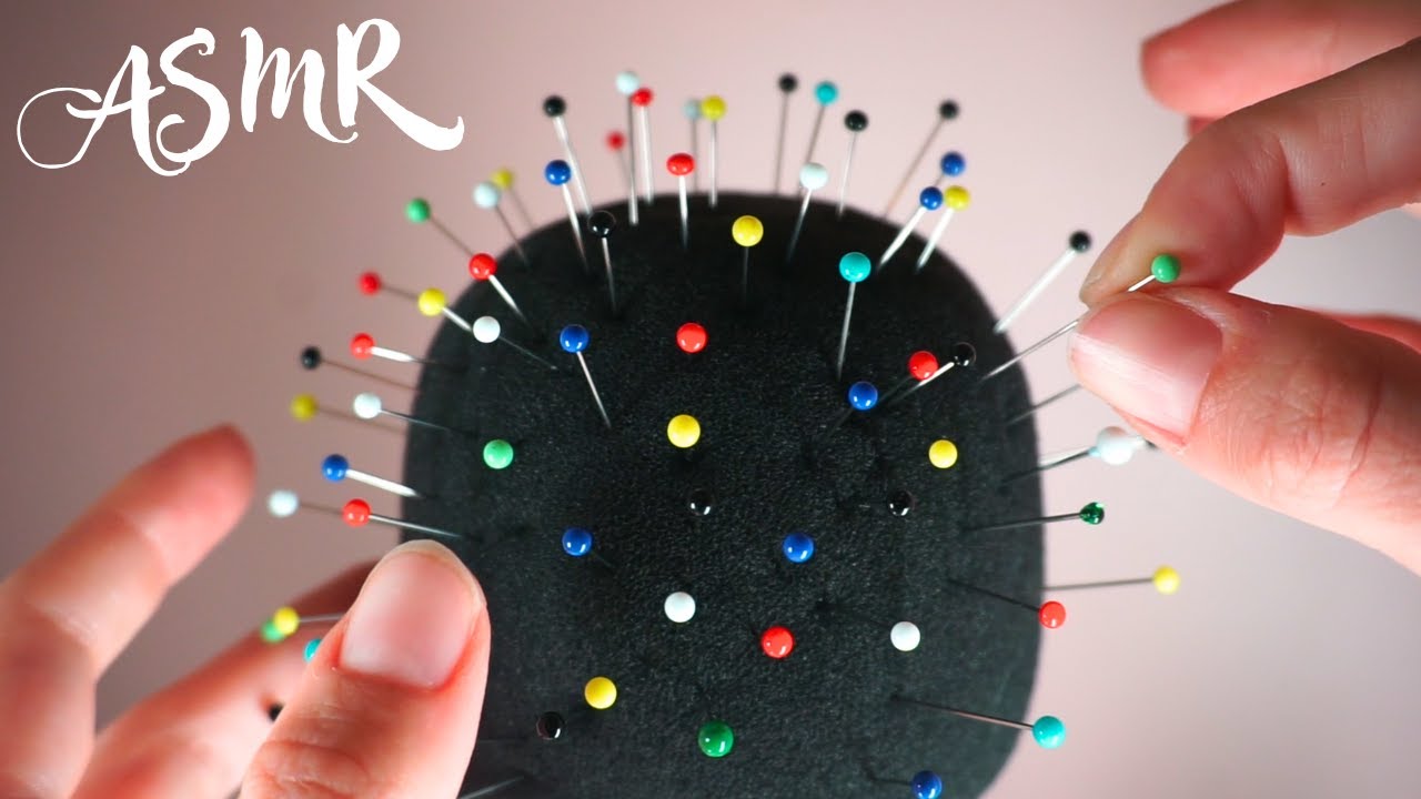 ASMR Acupuncture on Mic & Needle Plucking (Sleep Inducing) - NO TALKING