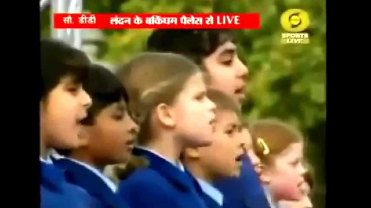 Veda Chanting by British Kids in Sanskrit at the Buckingham Palace, London