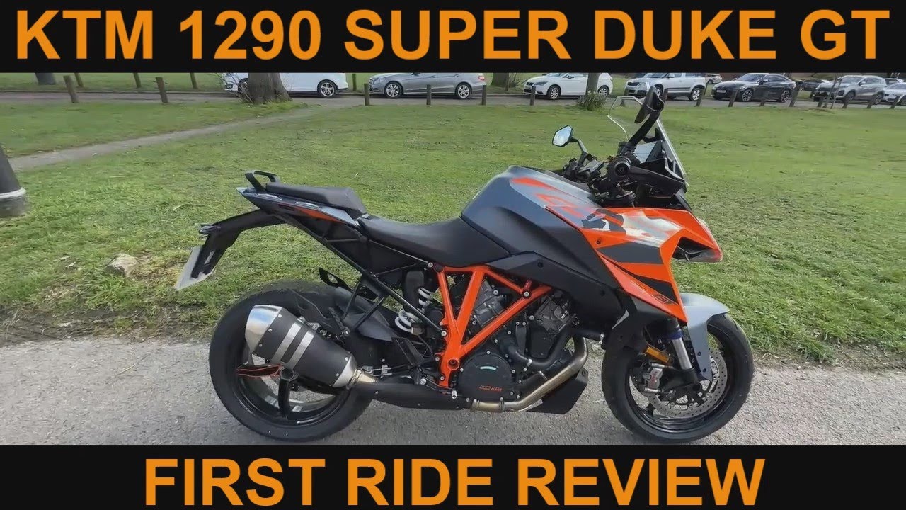 KTM 1290 SUPER DUKE GT - FIRST RIDE REVIEW
