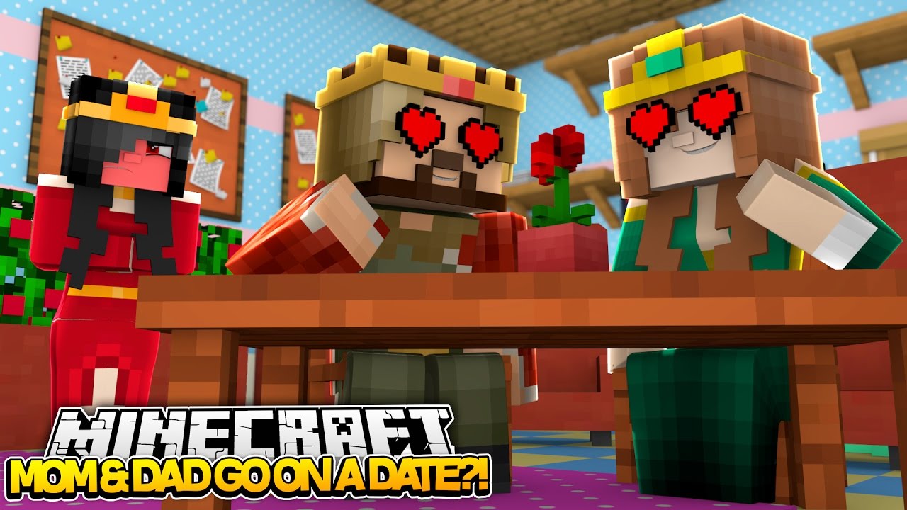Minecraft Royal Family : MOM AND DAD GO ON A DATE! w/LittleKellyandCarly (Roleplay)