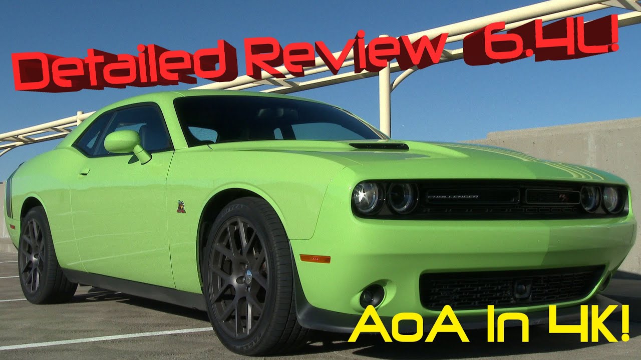2015 Dodge Challenger R/T Scat Pack DETAILED Review and Road Test in 4K