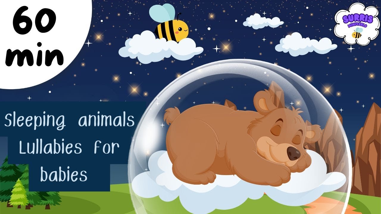 Lugn musik för Barn - Sovande djur svävar förbi