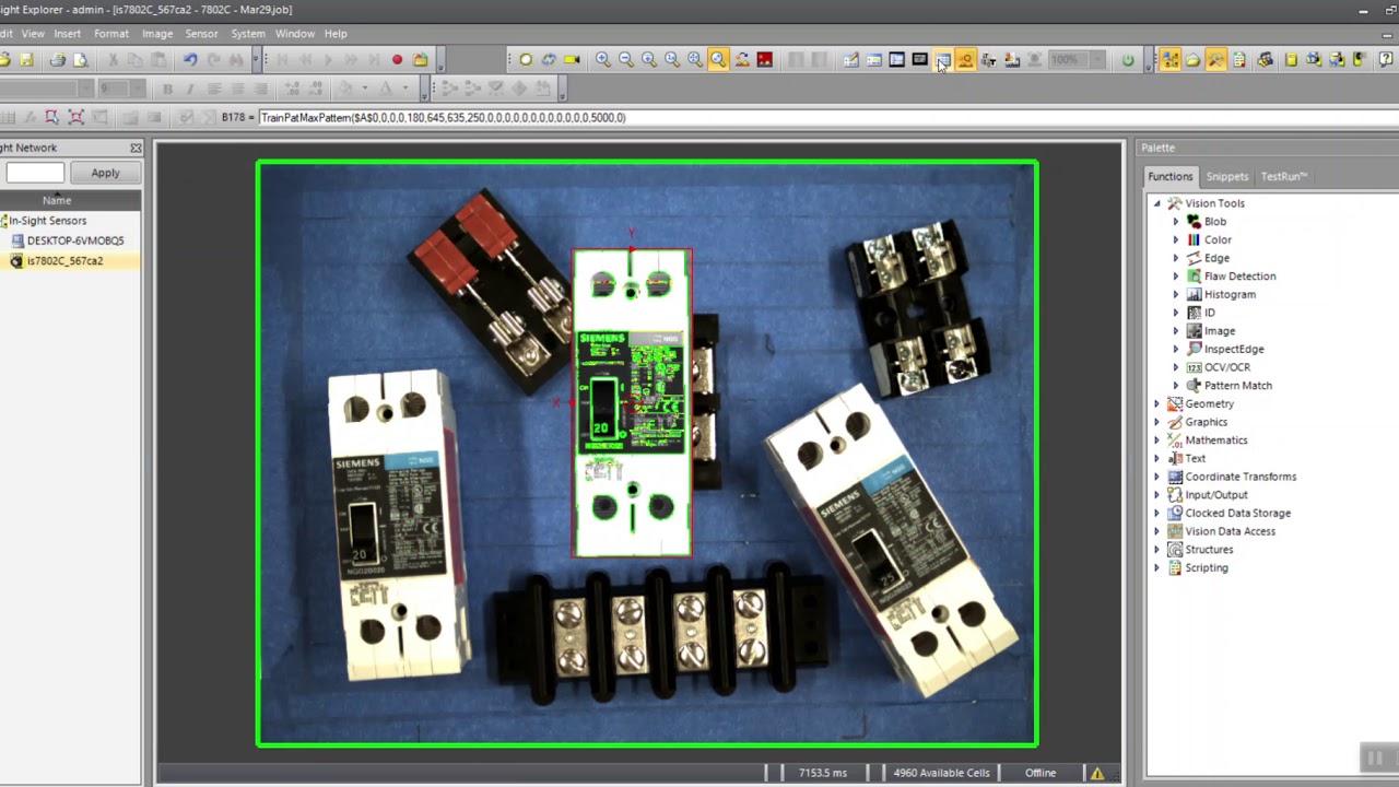 Cognex using Spreadsheet View Part 1