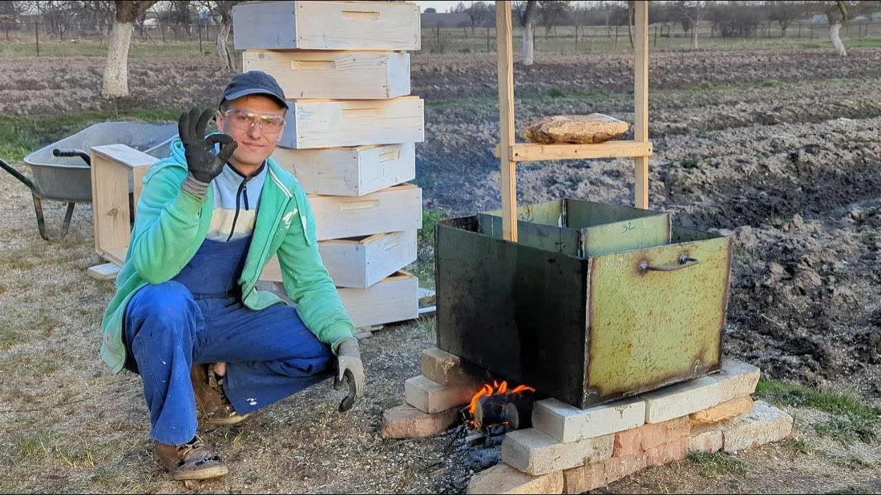Вулик служитиме вічно! Проварка вуликів в парафіні від А до Я.