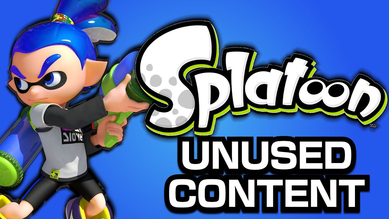 The CUT CONTENT of Splatoon