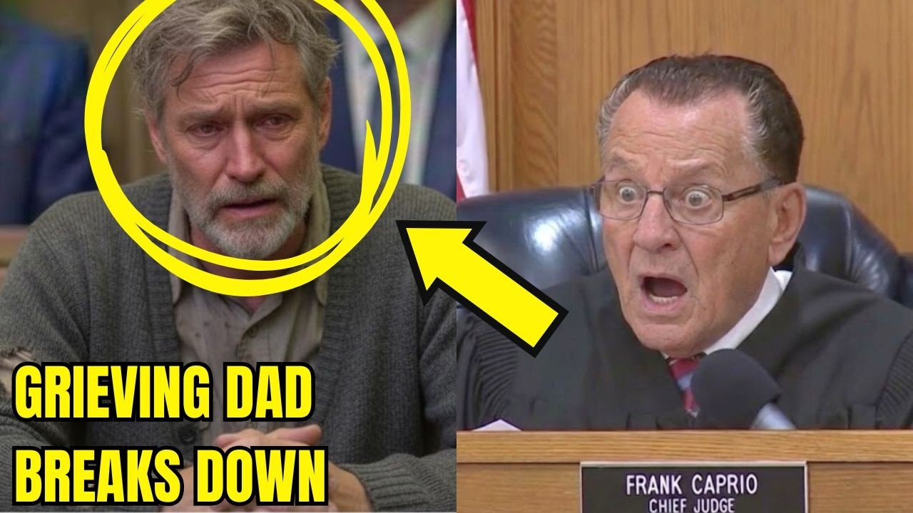 Grieving Father Breaks Down Over Son’s Ticket, Judge Caprio Shares a Tearful Moment